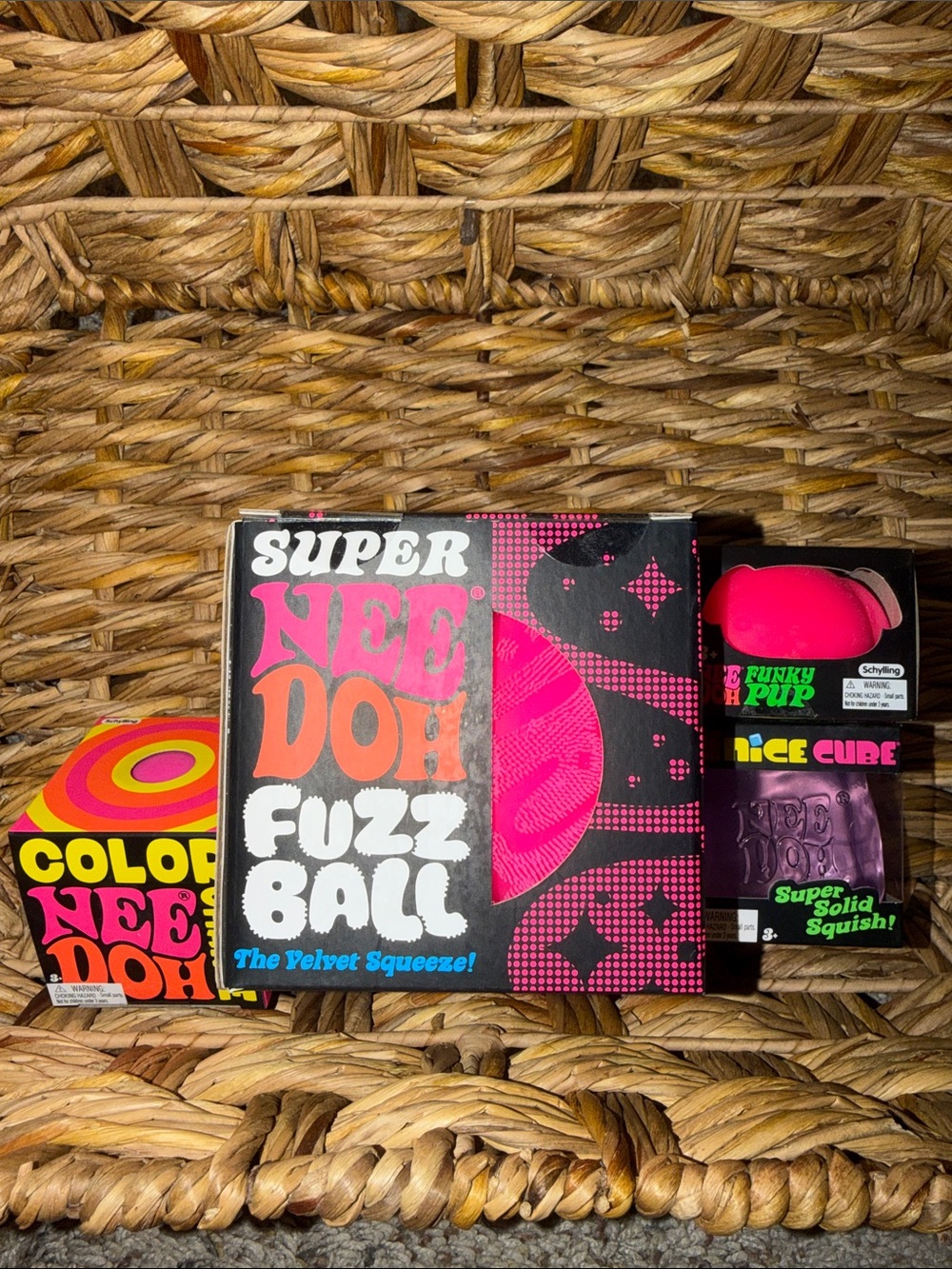 Needoh Bundle- Lot of 3 Pink/ Purple